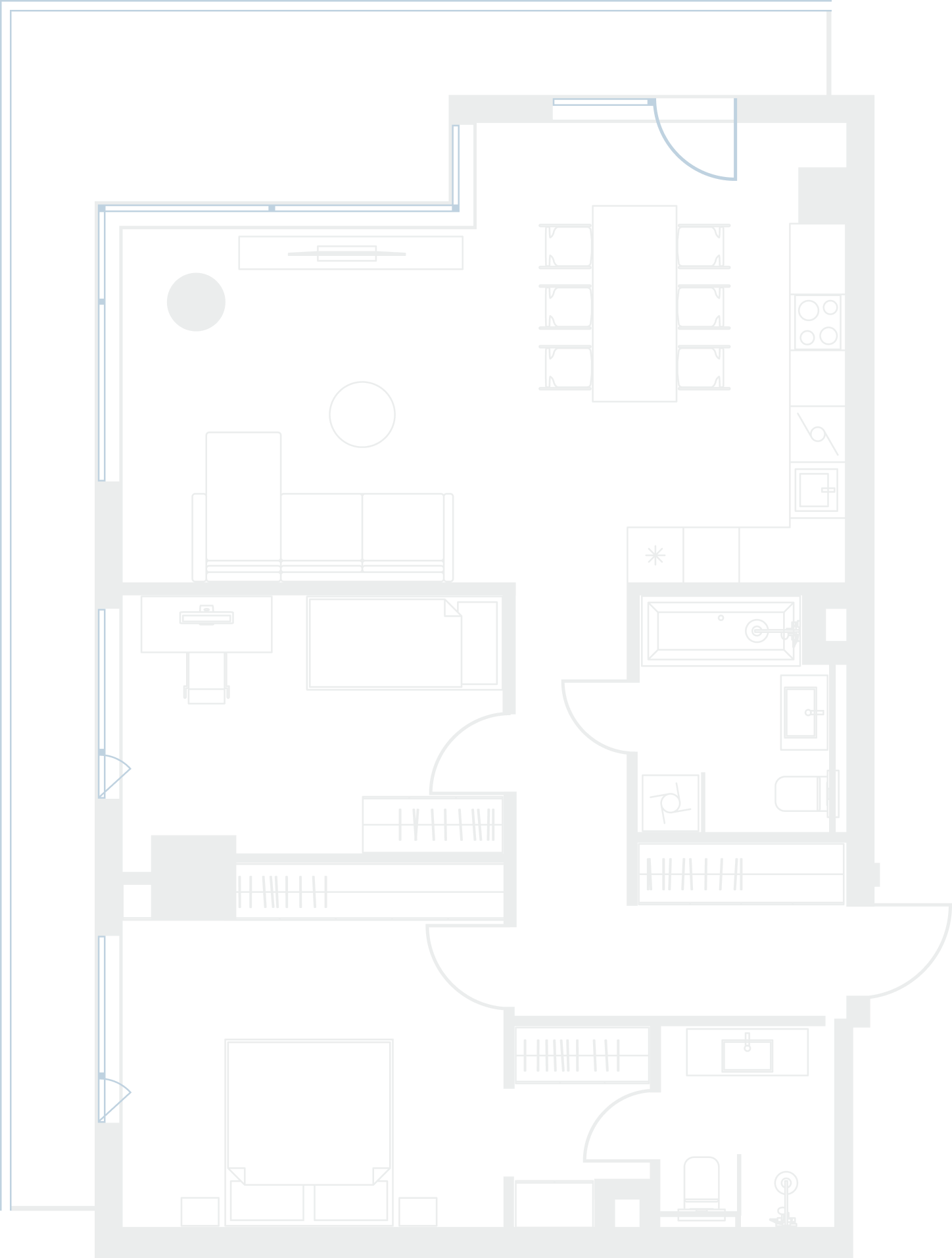 Korteri plaan  A
