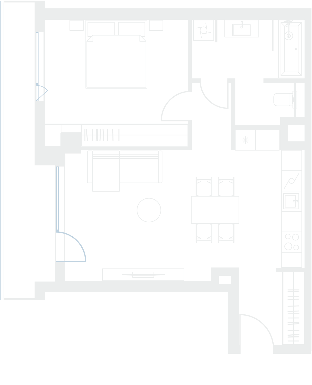 Korteri plaan  A