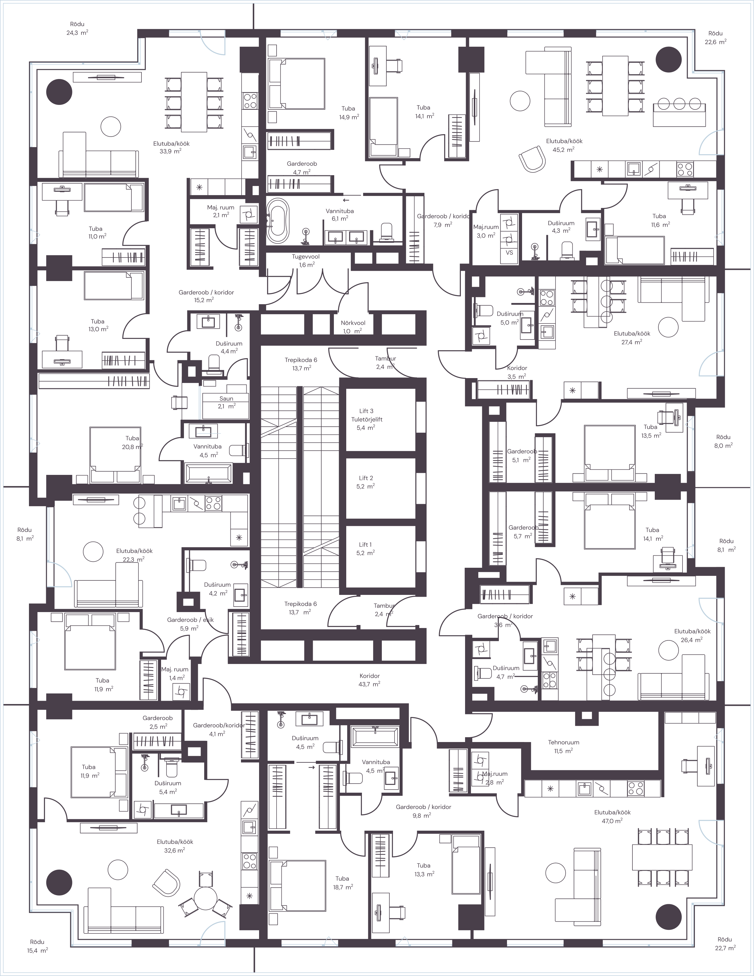 Floor plan for floor: 07