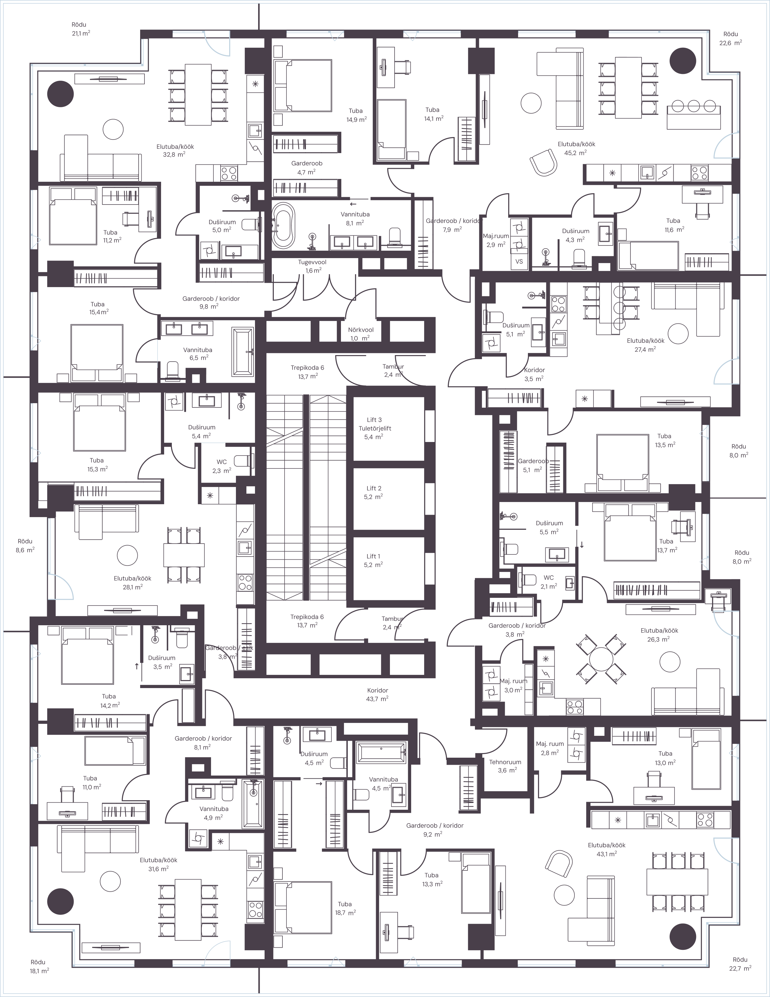Floor plan for floor: 09