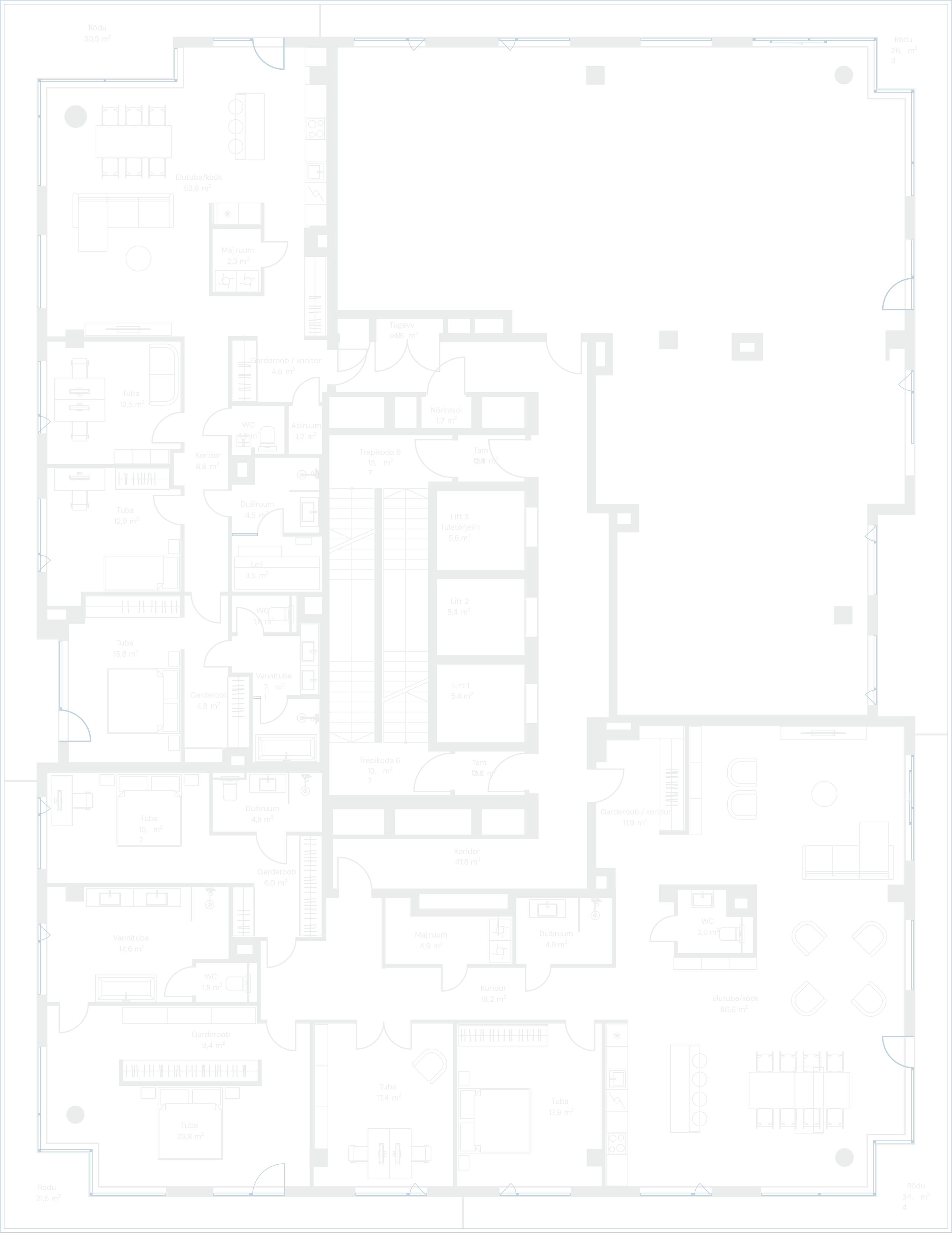 Floor plan for floor: 26